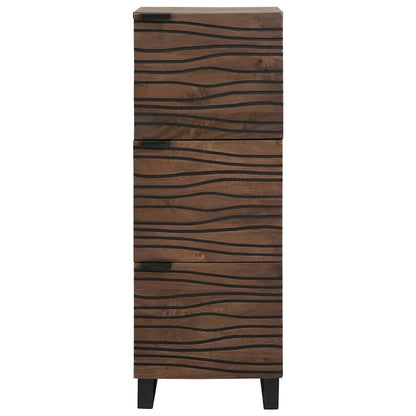 Skåp Brun 40 x 33 x 110 cm massivt mangoträ