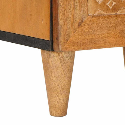 Skänk Brun Ljusbrun 33.5 x 40 x 75 cm