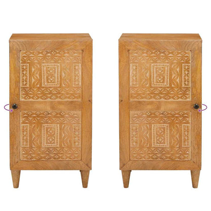 Skänk Brun Ljusbrun 33.5 x 40 x 75 cm