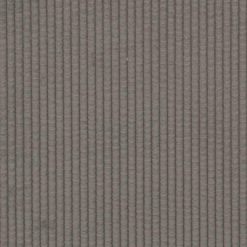 Fåtölj Ljusgrå med armstöd 54 cm manchestertyg