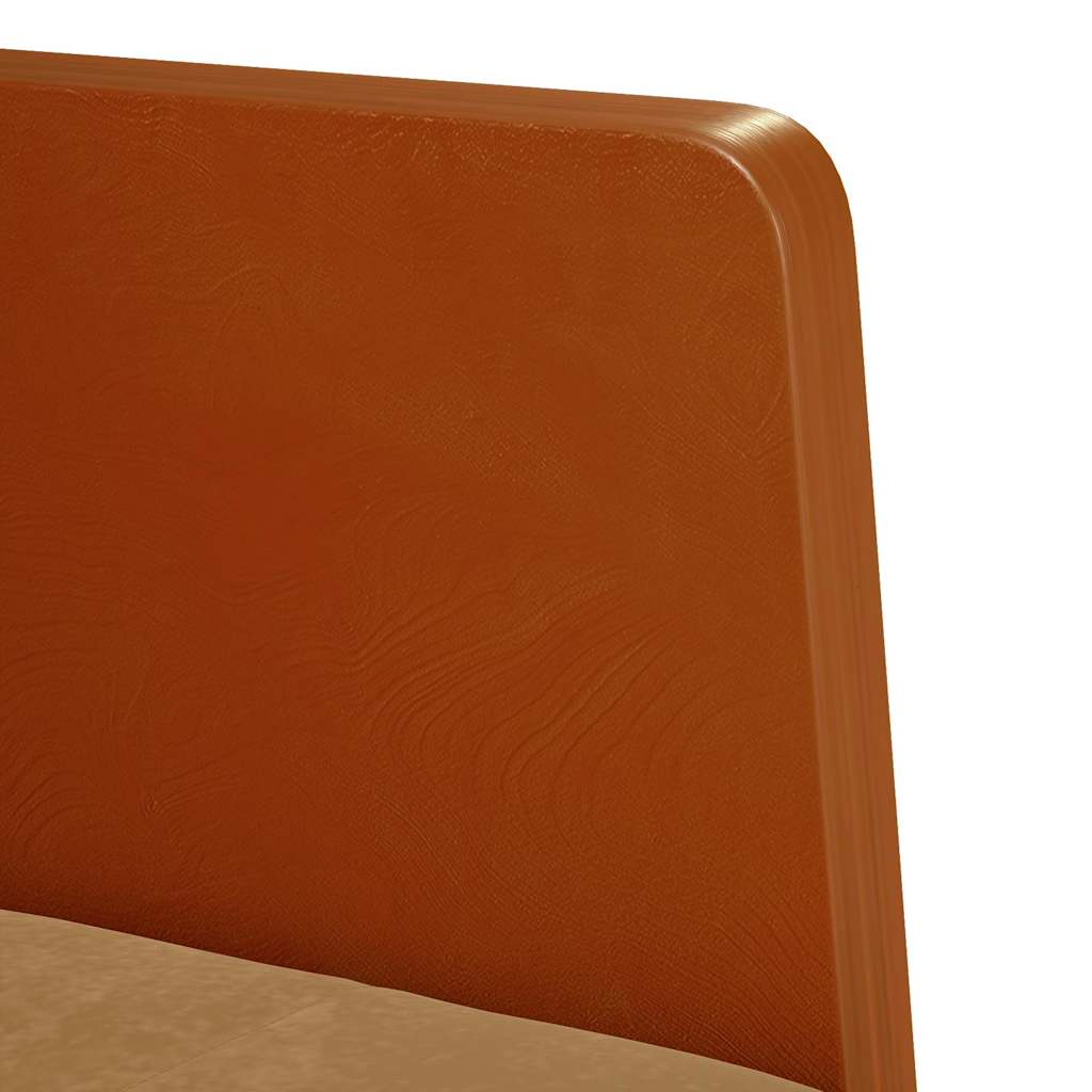 Fåtölj Brun med armstöd 55 cm sammet