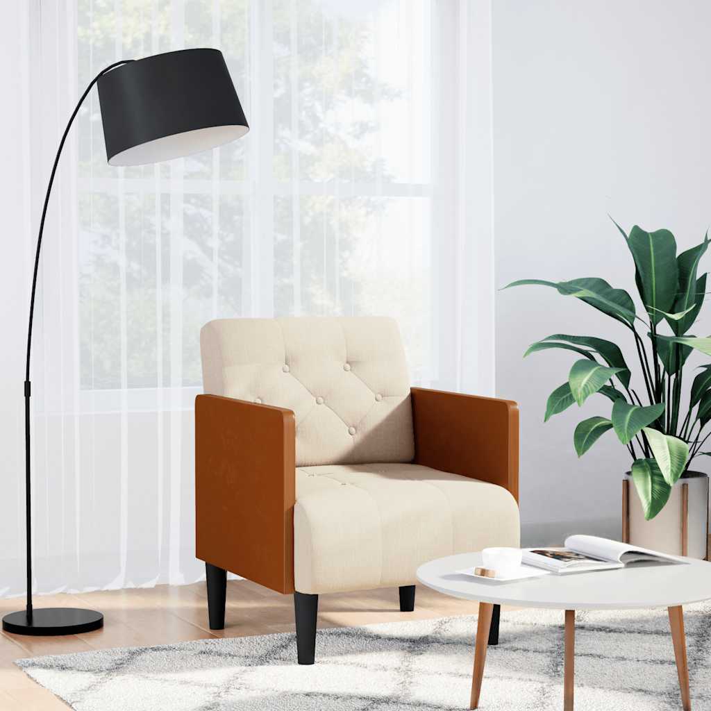 Fåtölj DIV. med armstöd 55 cm linne