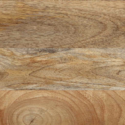 Sängbord 2 st 40x33,5x46 cm mango i massivt trä