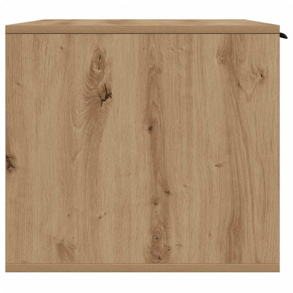 Skåp för kattlåda ek 80x50x45 cm konstruerat trä