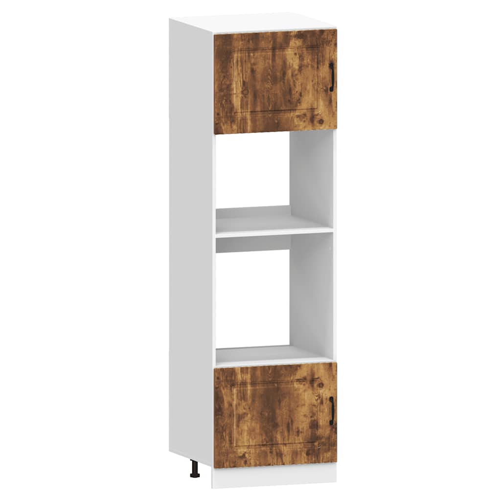 Köksinredning Köksskåpsset Kalmar 7 delar Rökfärgad ek