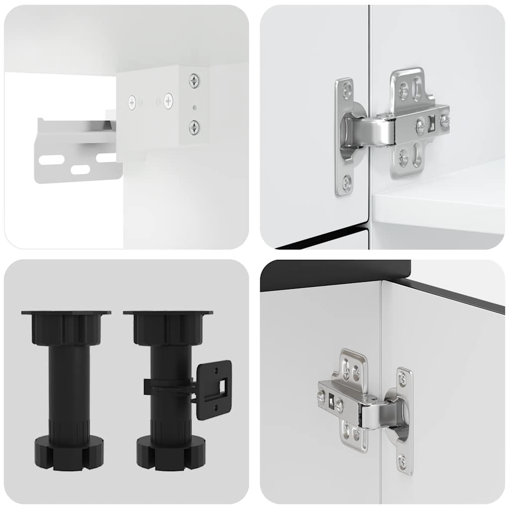 Köksinredning Köksskåpsset Kalmar 7 delar svart