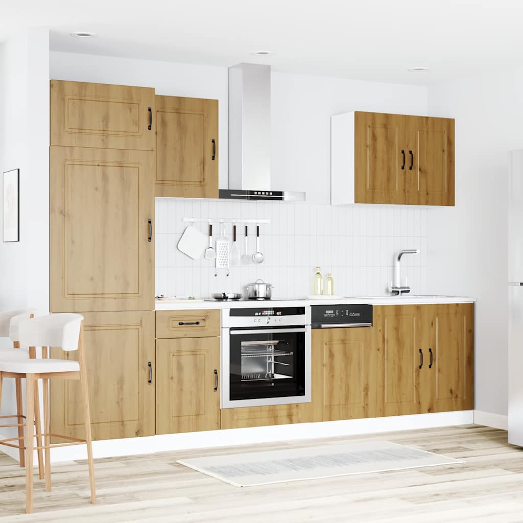 Köksinredning Köksskåpsset Kalmar 7 delar Artisan ek