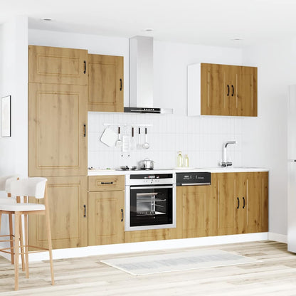 Köksinredning Köksskåpsset Kalmar 7 delar Artisan ek