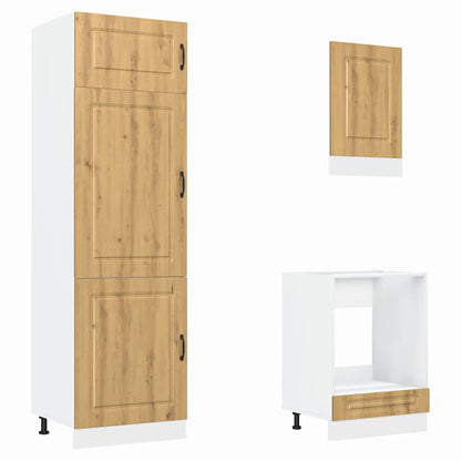 Köksinredning Köksskåpsset Kalmar 7 delar Artisan ek