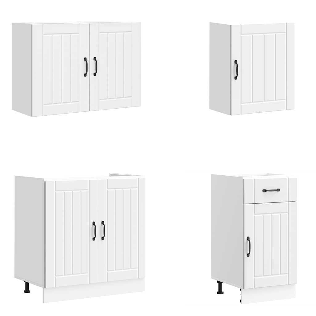 Köksinredning Köksskåpsset Lucca 7 delar Vit