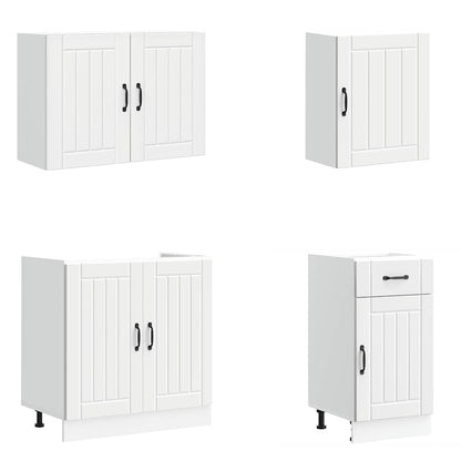 Köksinredning Köksskåpsset Lucca 7 delar Vit