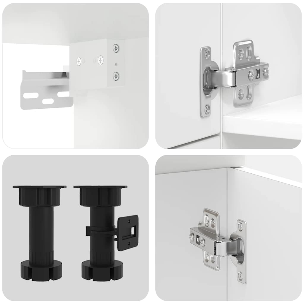 Köksinredning Köksskåpsset Lucca 7 delar Vit