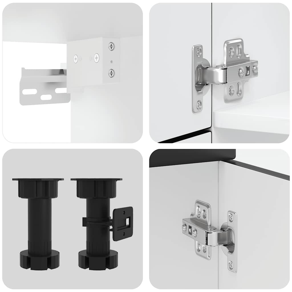 Köksinredning Köksskåpsset Lucca 7 delar svart