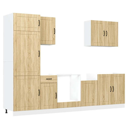 Köksinredning Köksskåpsset Lucca 7 delar Sonoma Ek