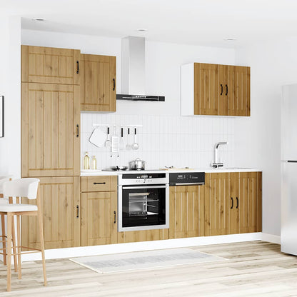 Köksinredning Köksskåpsset Lucca 7 delar Artisan ek