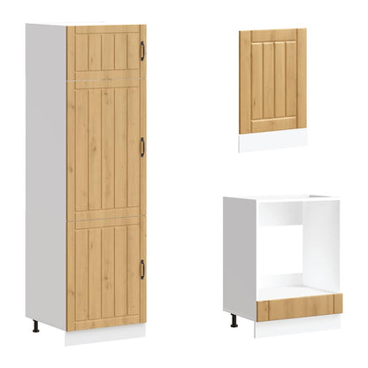 Köksinredning Köksskåpsset Lucca 7 delar Artisan ek