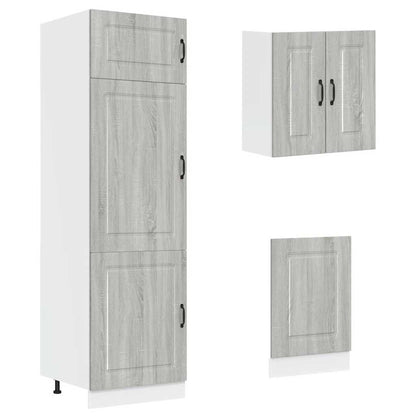 Köksinredning Köksskåpsset Kalmar 8 delar Sonoma Grå