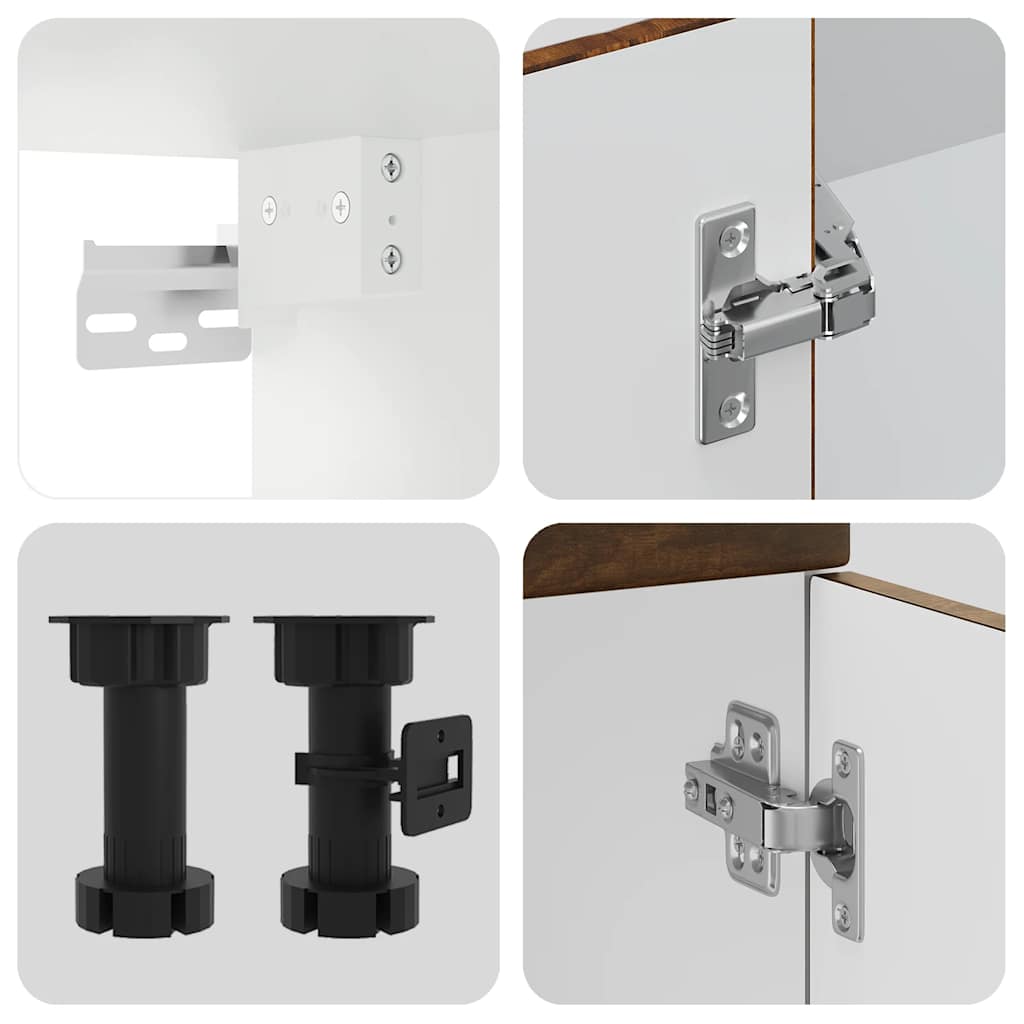 Köksinredning Köksskåpsset Kalmar 8 delar Rökfärgad ek