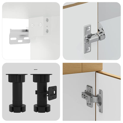 Köksinredning Köksskåpsset Kalmar 4 delar Artisan ek