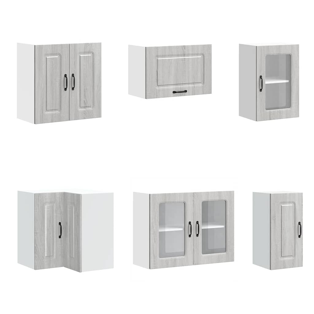 Köksinredning Köksskåpsset Kalmar 11 delar Sonoma Grå