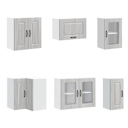 Köksinredning Köksskåpsset Kalmar 11 delar Sonoma Grå