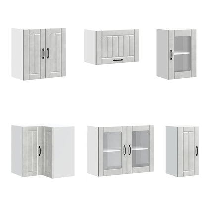 Köksinredning Köksskåpsset Lucca 11 delar Betonggrå