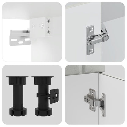 Köksinredning Köksskåpsset Lucca 11 delar Betonggrå