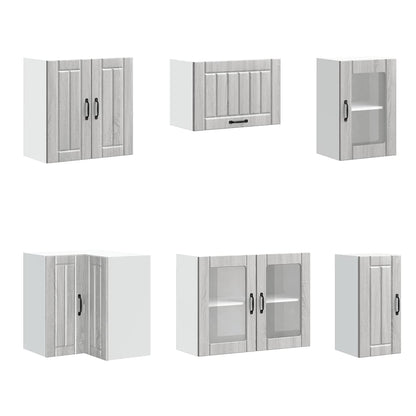 Köksinredning Köksskåpsset Lucca 11 delar Sonoma Grå