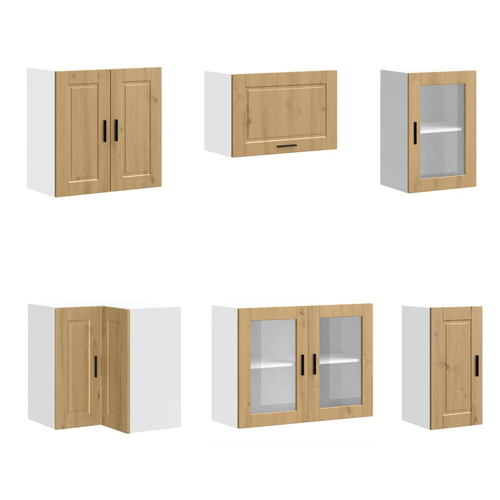 Köksinredning Köksskåpsset Porto 11 delar Artisan ek