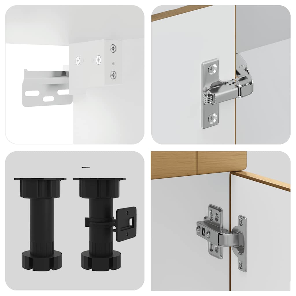 Köksinredning Köksskåpsset Porto 11 delar Artisan ek