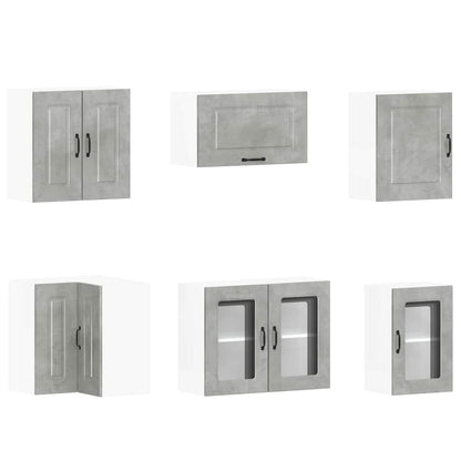 Köksinredning Köksskåpsset Kalmar 11 delar Betonggrå