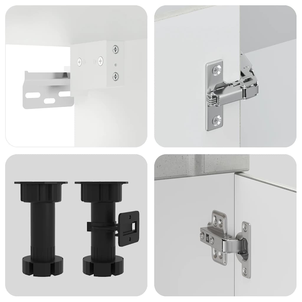 Köksinredning Köksskåpsset Lucca 11 delar Betonggrå