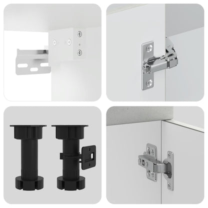 Köksinredning Köksskåpsset Kalmar 11 delar Betonggrå