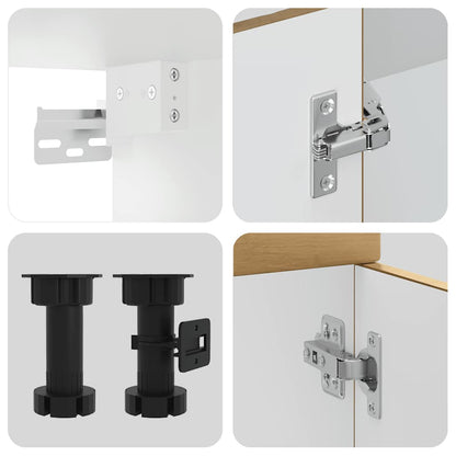 Köksinredning Köksskåpsset Kalmar 11 delar Artisan ek