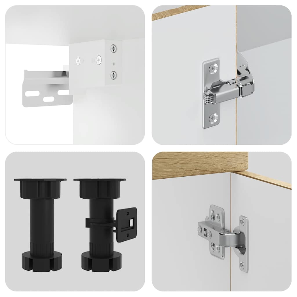 Köksinredning Köksskåpsset Lucca 11 delar Sonoma Ek