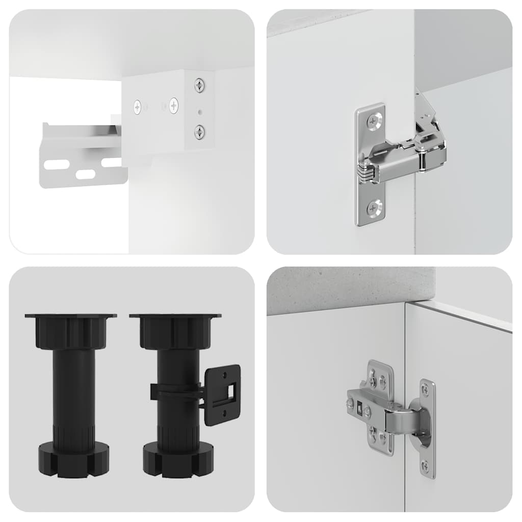 Köksinredning Köksskåpsset Lucca 11 delar Betonggrå