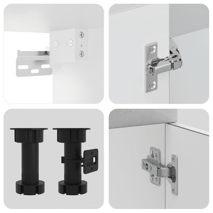 Köksinredning Köksskåpsset Lucca 11 delar Betonggrå