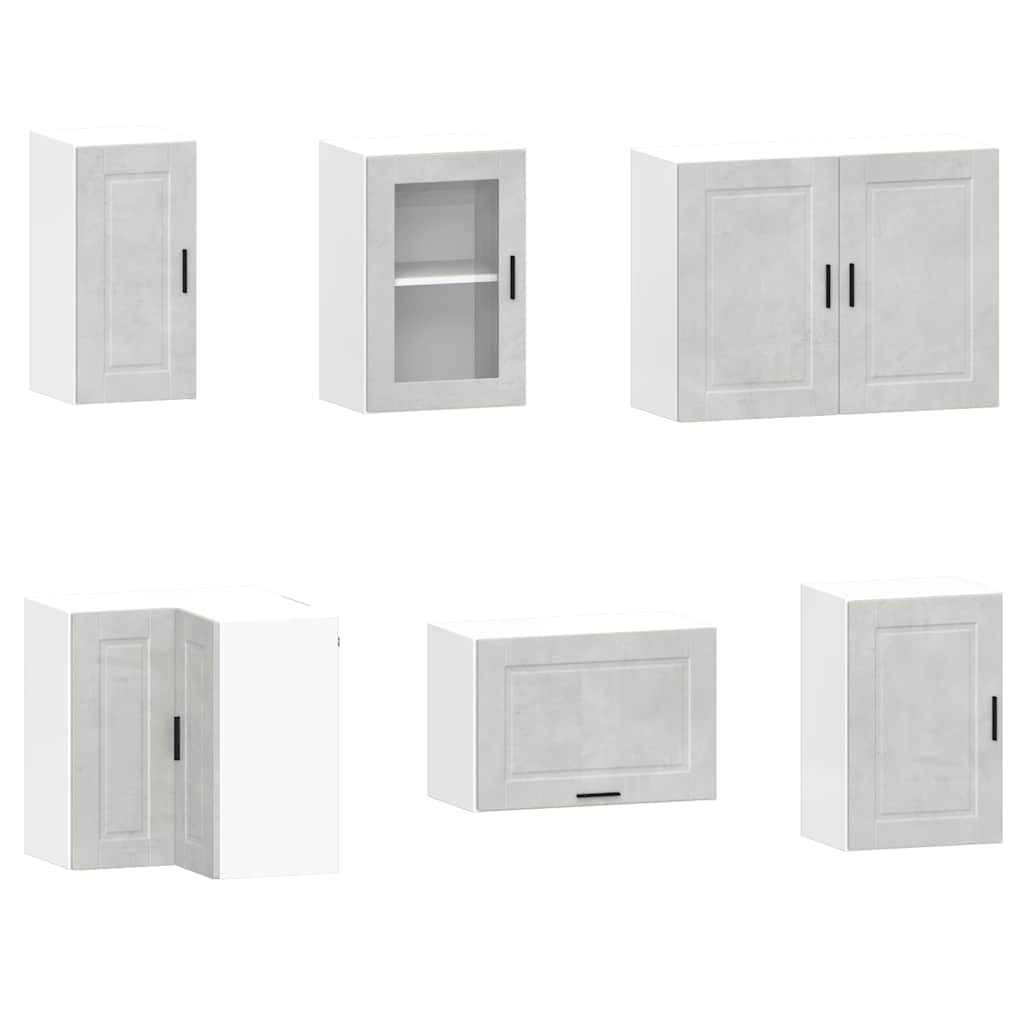 Köksinredning Köksskåpsset Porto 11 delar Betonggrå