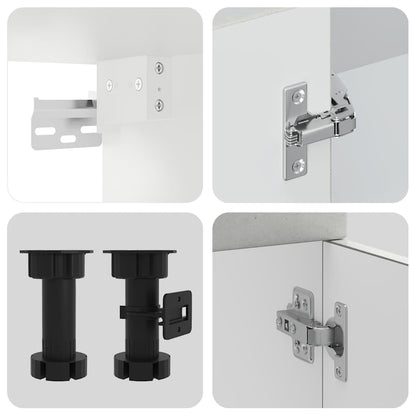 Köksinredning Köksskåpsset Porto 11 delar Betonggrå