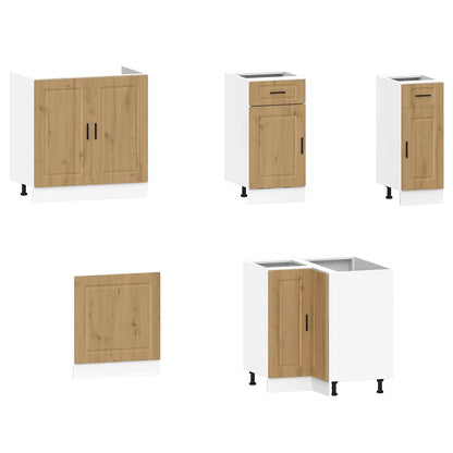 Köksinredning Köksskåpsset Porto 11 delar Artisan ek