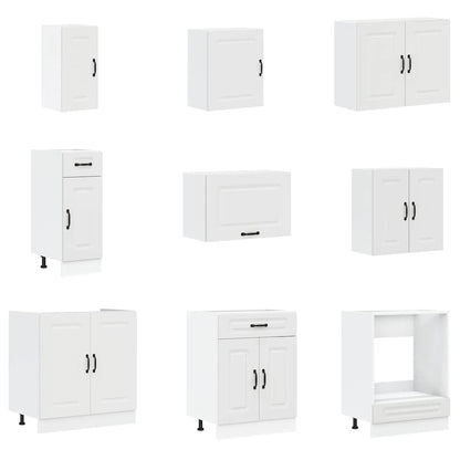 Köksinredning Köksskåpsset Kalmar 14 delar vit