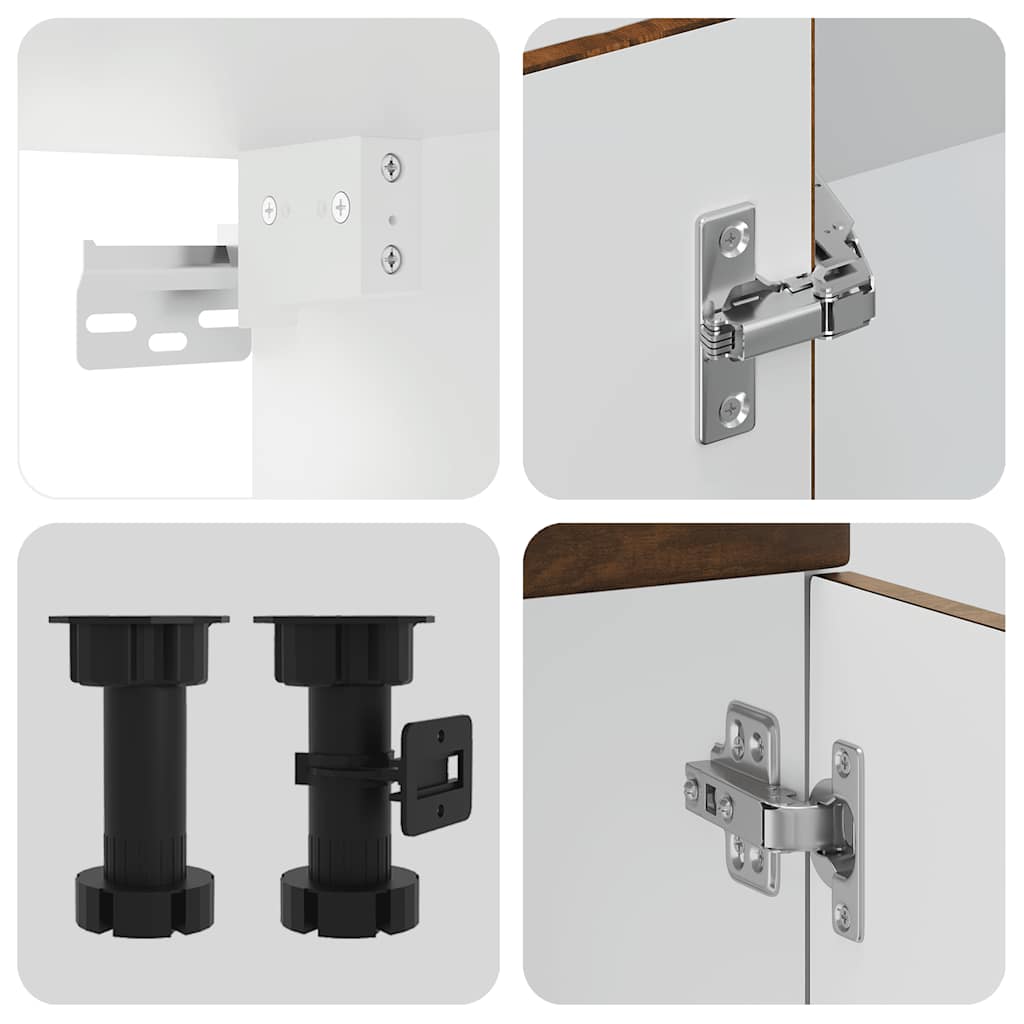 Köksinredning Köksskåpsset Kalmar 14 delar Rökfärgad ek