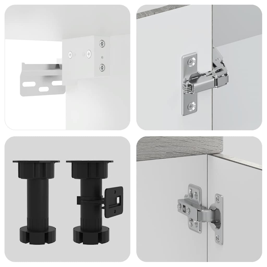 Köksinredning Köksskåpsset Kalmar 14 delar Sonoma Grå