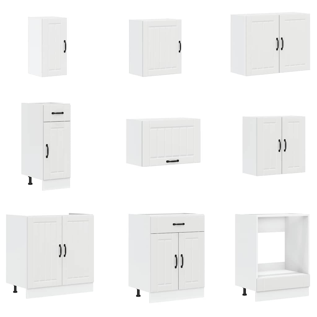 Köksinredning Köksskåpsset Lucca 14 delar Vit