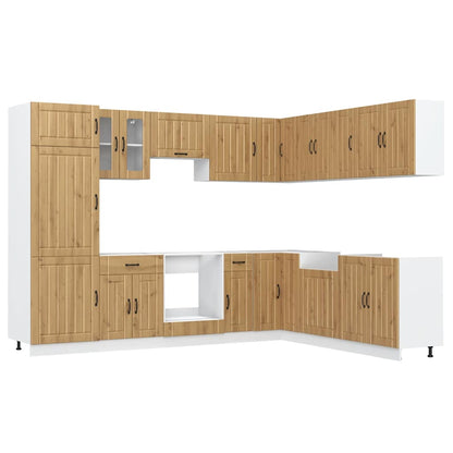 Köksinredning Köksskåpsset Lucca 14 delar Artisan ek