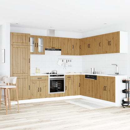 Köksinredning Köksskåpsset Lucca 14 delar Artisan ek