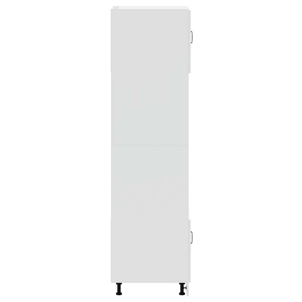 Ugnsskåp 2 st Lucca vit konstruerat trä