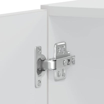 Ugnsskåp 2 st Lucca vit konstruerat trä