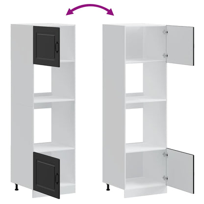 Köksinredning Ugnsskåp Kalmar svart