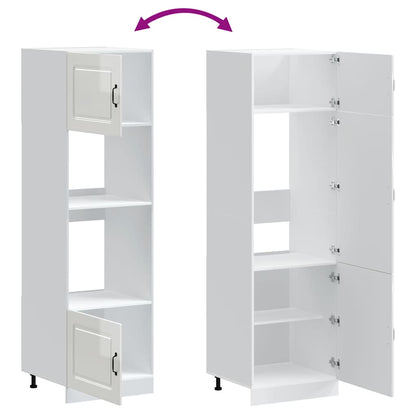 Köksinredning Ugnsskåp Kalmar Högglans Vit